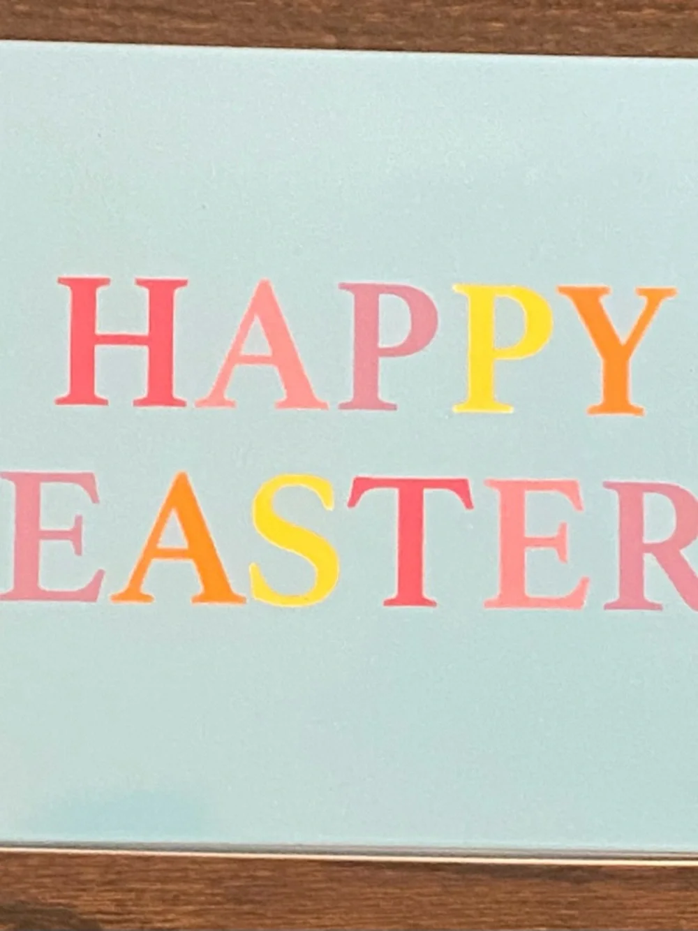 Makery Pastel Plaid Happy Easter Metal Tin